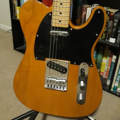 Fender Squier Affinity Butterscotch Blonde Telecaster 2014 with maple neck image 7