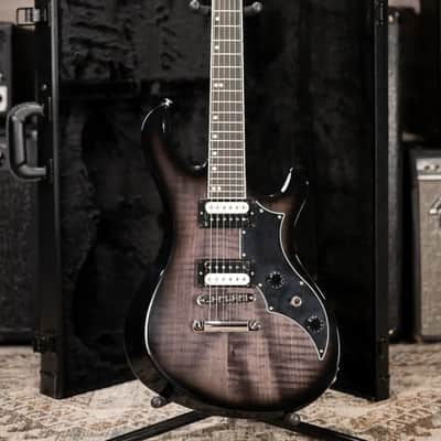 Gibson Victory Figured Top Electric Guitar - Translucent Ebony Burst with Hardshell Case image 13