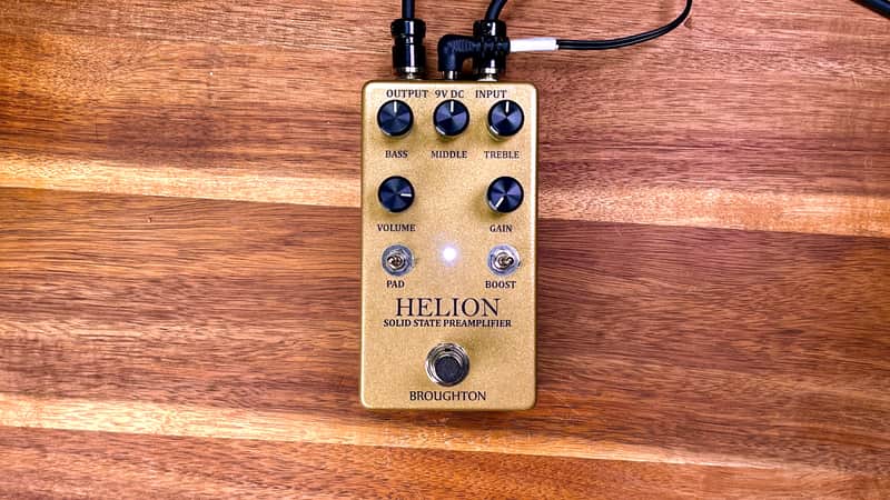 Broughton Audio Helion Solid-State Bass Preamp image 1