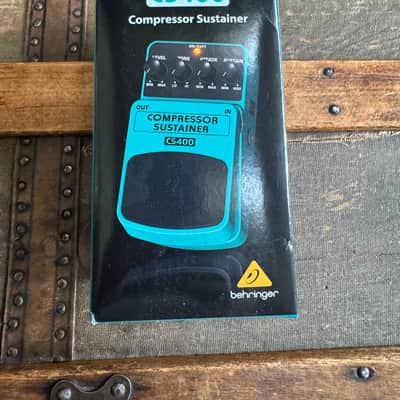 Behringer CS400 Compressor Sustainer Pedal 2010s - Standard image 1