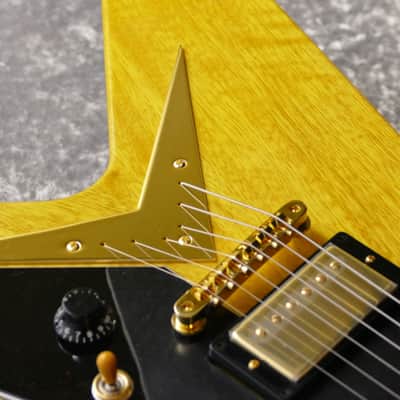 2021 Momose MFV K-STD Flying V Brazilian Fret Board Nitro Finish image 17