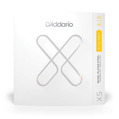 D'Addario XS Nickel Coated Electric Guitar Strings, 9-46 Super Light Top/Regular Bottom, XSE0946 image 1