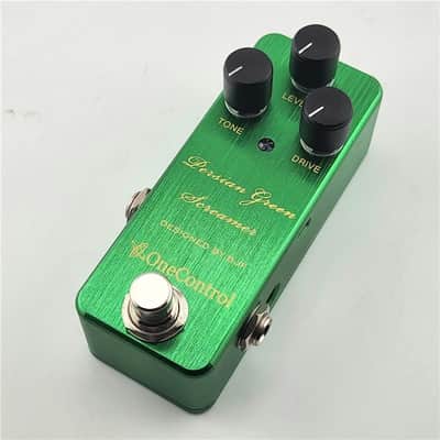 One Control USED PERSIAN GREEN SCREAMER | Reverb Norway