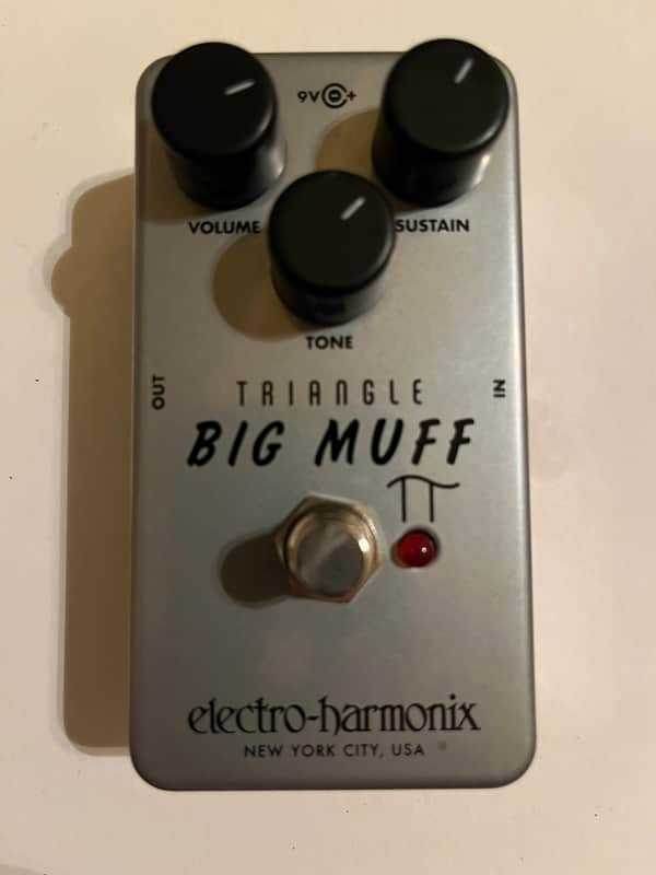 Electro-Harmonix Triangle Big Muff Pi Reissue 2010s - Silver image 1