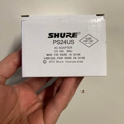 Shure PS24US Wireless Power Supply 2010s - Black image 1