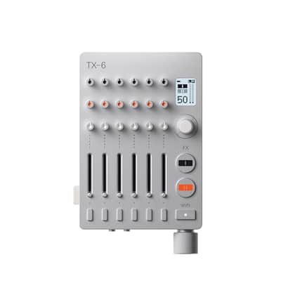 teenage engineering TX-6 Pro Mixer, Audio Interface, and Recorder (Silver) image 1