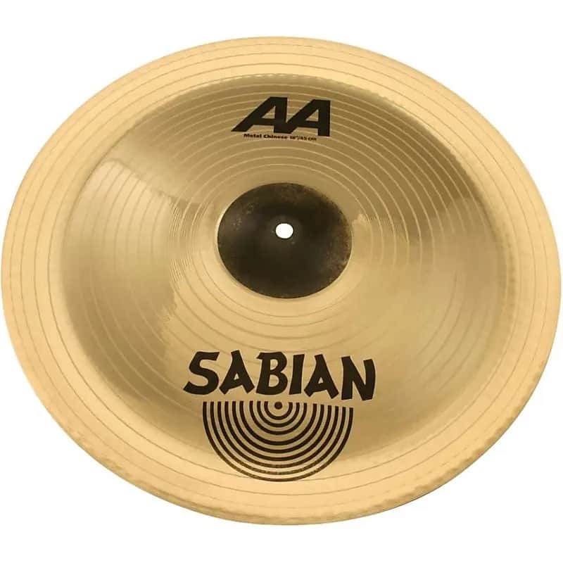 Sabian 18" AA Metal Chinese Cymbal 2012 - 2018 image 1