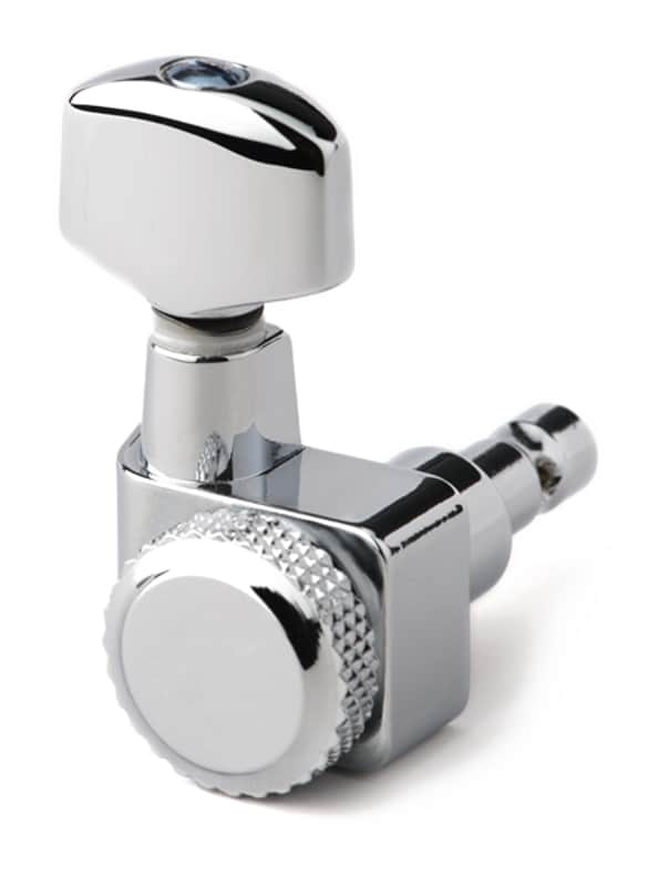 Fender Locking Guitar Tuners, (High E, B, or G Keys), Polished Chrome (each) 2016 image 1