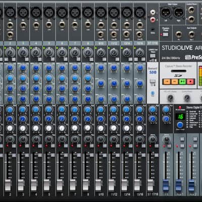 PreSonus StudioLive AR16c Analog Mixer Blue image 1