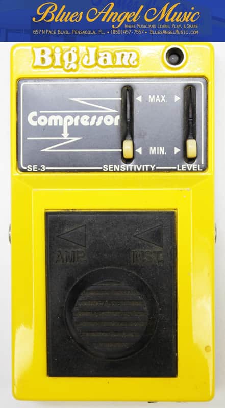Multivox Big Jam SE-3 Compressor Vintage Guitar Effect Pedal | Reverb