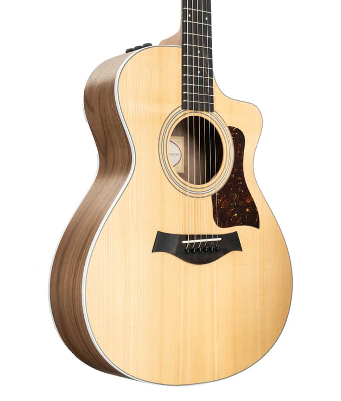 Taylor 212ce Grand Concert Spruce/Walnut Acoustic-Electric Guitar - Natural image 1