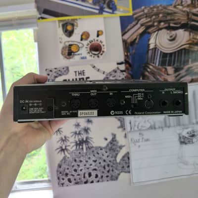 Roland JV-1010 64-Voice Synthesizer Module 1999 - 2003 - Black image 2