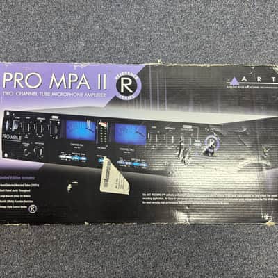 ART Reference Series Pro MPA II 2-Channel Microphone Preamp 2009 - Present - Black image 7