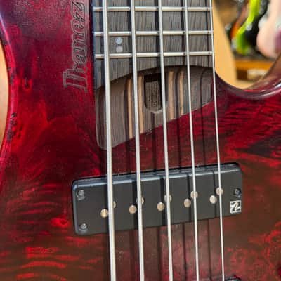 Ibanez EHB1505 Headless Bass Stained Wine 2024 image 4