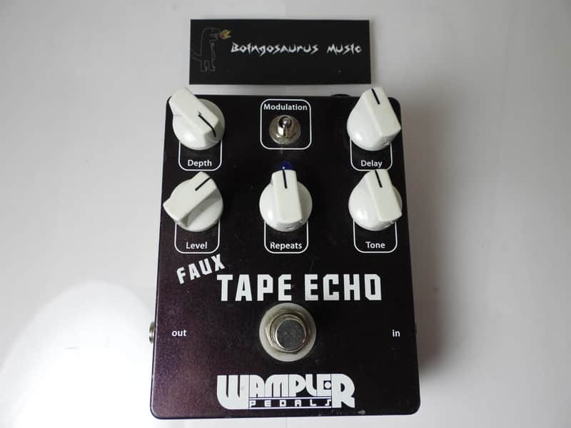 Wampler Faux Tape Echo Delay Effects Pedal Free USA Shipping image 1