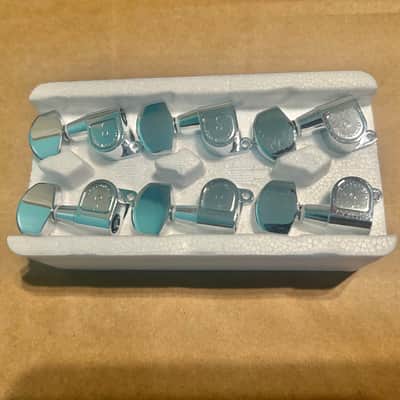 1990s Schaller M6 3x3 Tuners - Chrome image 2