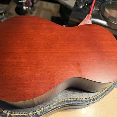 Vintage El Degas EU 55 Baritone Ukulele MIJ Japan Lawsuit Era Mahogany Near Mint image 10