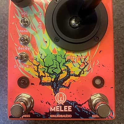 Walrus Audio Melee Wall of Noise Distortion/Reverb 2023 - Present (Neon Pink) image 4