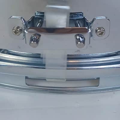 Ludwig Steel Rocker 8Lug Snare Drum 80s 5x14"Vintage Chrome Black/White #814113 image 8