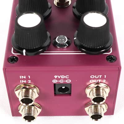 Supro Flanger Electric Guitar Purple Analog Effect Effects Pedal image 3