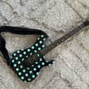 Free Shipping! Kramer NightSwan 2010s - Black with Blue Polka Dot