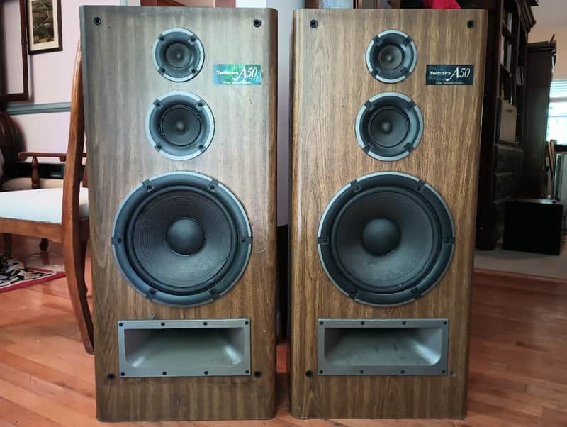 Technics A50 speakers in very good condition - 1980's image 1
