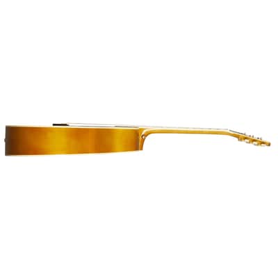 Epiphone Masterbuilt J-200 Acoustic Electric Guitar - Aged Natural Antique Gloss image 4