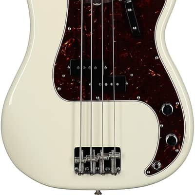 Fender American Vintage II 1960 Precision Electric Bass, Rosewood Fingerboard, Olympic White TGF33 image 1