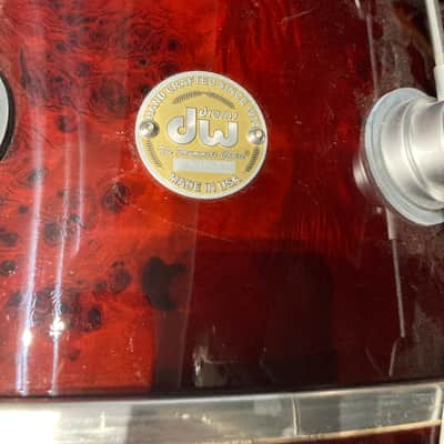 DW – 8x22" Bass Woofer with May Internal Microphone System – Wine Red Exotic Finish image 4