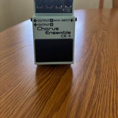 Boss CE-3 Chorus Vintage 80's Japan MIJ Black Label | Reverb