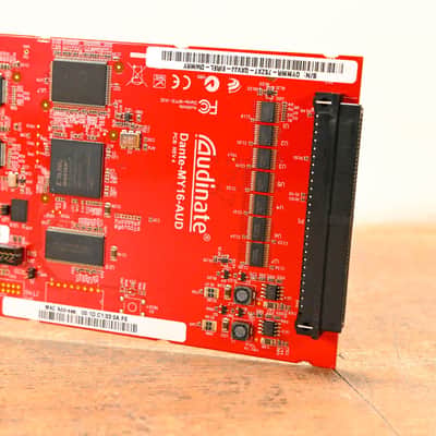 Audinate Dante-MY16-AUD 16-Channel Dante Network I/O Card CG01L6C image 7