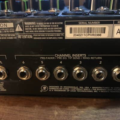 Mackie 1402VLZ4 14-Channel Mic / Line Mixer 2014 - Present - Black image 9