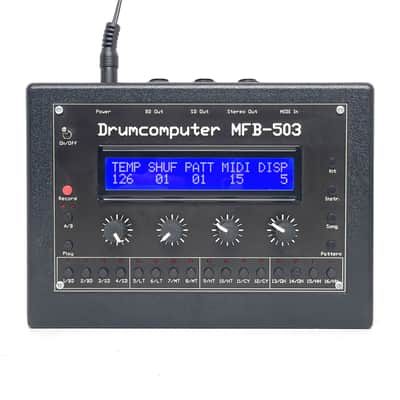 MFB 503 w/ Universal power supply Drumcomputer 2000s Y2K Rare Made in Germany Worldwide Shipment image 1