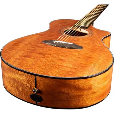 Breedlove Congo Figured Sapele Concert CE Acoustic-Electric Guitar Regular Natural image 6