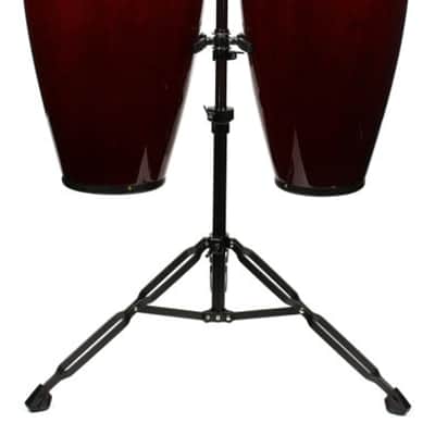 Latin Percussion Aspire Wood Conga Set - 10/11 inch Dark Wood image 2