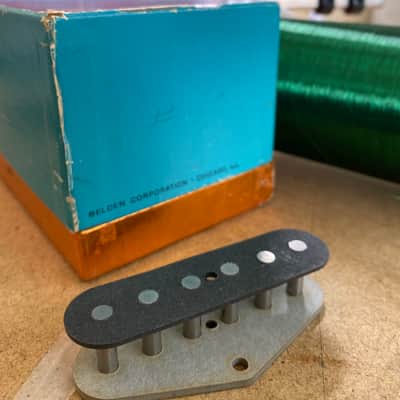 General Vintage Tone  Telecaster Custom GVT N.O.S Belden green magnetic wire Chicago, ILL. image 6