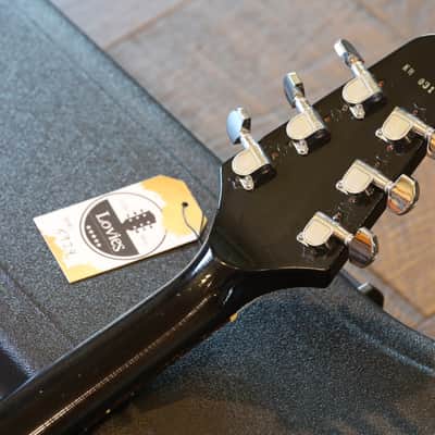 Unplayed! 2022 Gibson Custom Shop Kirk Hammett Signature 1979 Flying V Murphy Lab Aged Ebony + COA OHSC image 19