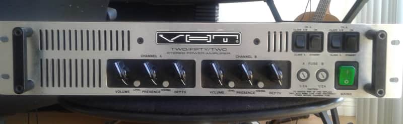 VHT G-2502-S Two Fifty Two 252 Stereo Guitar Tube Power Amp
