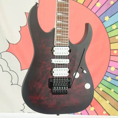 Mint Ibanez RG470DWXWZM RG Electric Guitar in Wine Red Frozen Matte image 1