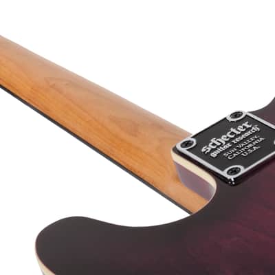 Schecter PT Pro Trans Purple Burst Electric Guitar + Free Gig bag - See Actual Pics Bild 5