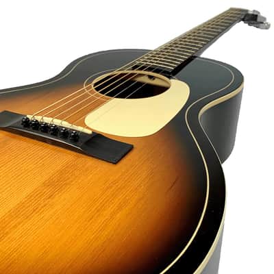 Silvertone Parlor Acoustic Electric w/Fishman Clearwave 60 - Vintage Sunburst (604EAVS) image 7