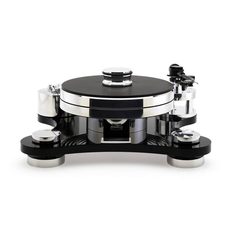 Transrotor Turntable Zet 1 2017Black With Aluminum Plater image 1