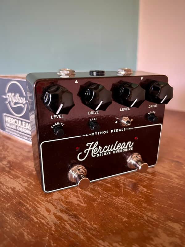 Mythos Pedals Herculean Deluxe Overdrive 2024 - Present - “Ron Burgundy” image 1