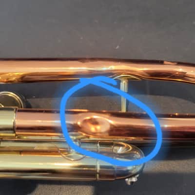 Conn Director Shooting Star Trumpet with case and Mouthpiece image 22