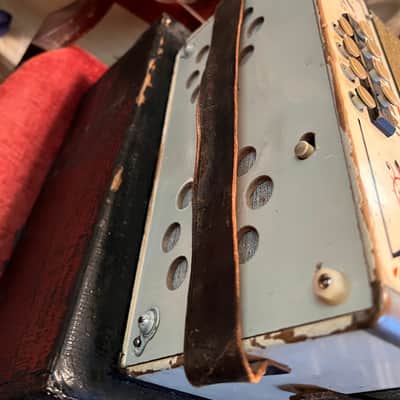 hohner student accordion. see details white image 4