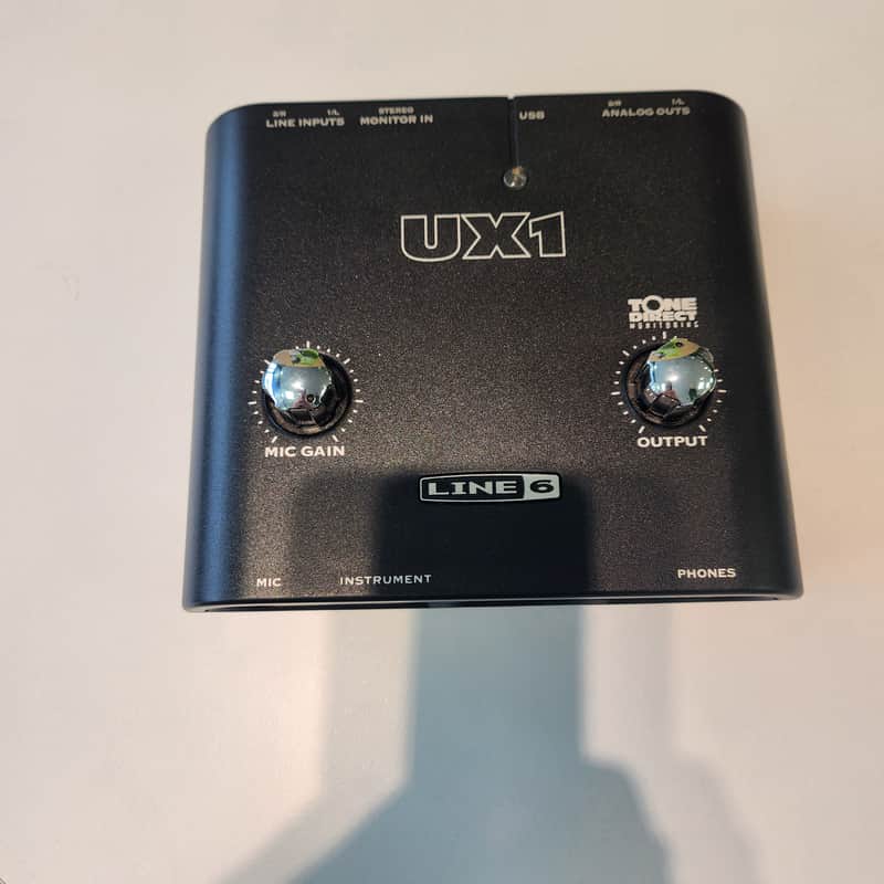 Line 6 POD Studio UX1 USB Audio Interface 2010s - Black image 1