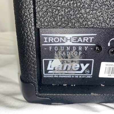 Laney IRF-LEADTOP Ironheart Leadtop 60-Watt Guitar Amp Head 2023 - Present - Black image 3