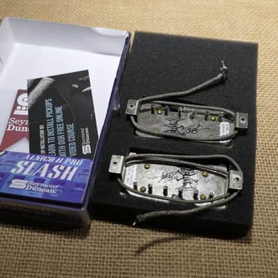Seymour Duncan APH-2 Alnico Pro II Slash Pickups Black Same Day Shipping #DG04 image 2