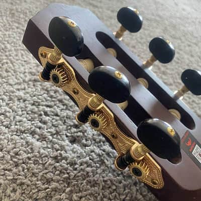 Custom Electric Classical Guitar, Spruce Top Body with Okoume Wood Neck, 22 Frets Rosewood Fingerboard image 13