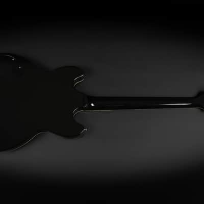 2013 Gibson Memphis Midtown Custom - Ebony | USA Semi-Hollow Block Inlays Burstbucker Humbucker Pickups 3.98kg | CoA OHSC image 9